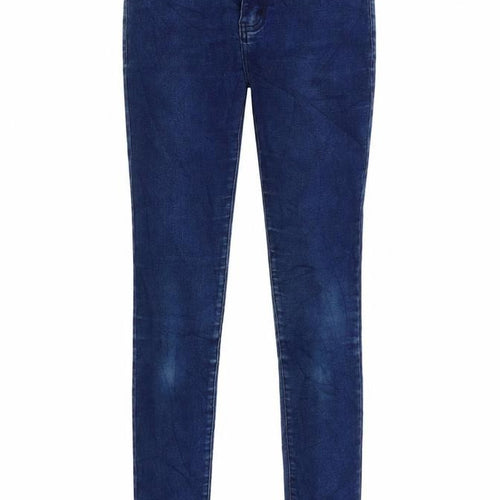 zebra  Womens Blue   Skinny Jeans Size 8 L29 in
