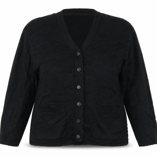 care Womens Black   Cardigan Jumper Size L