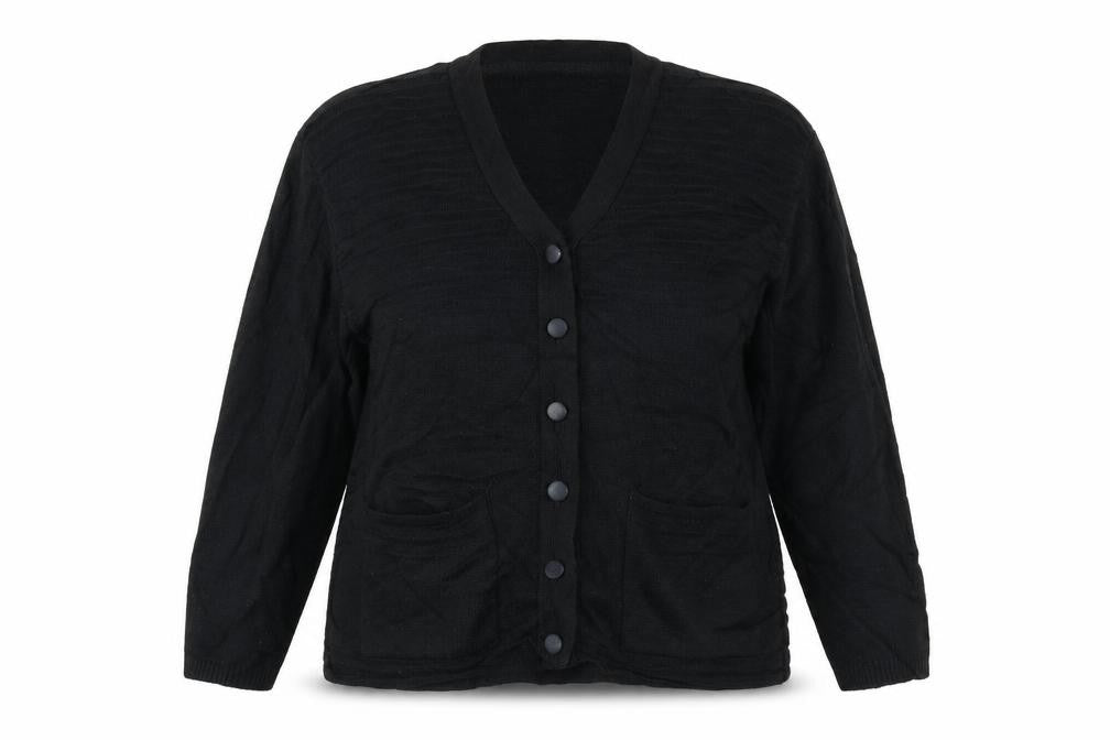 care Womens Black   Cardigan Jumper Size L