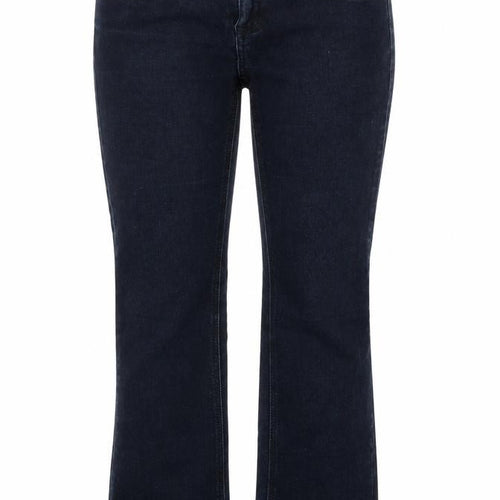 Denim&co Womens Blue   Straight Jeans Size 8 L31 in