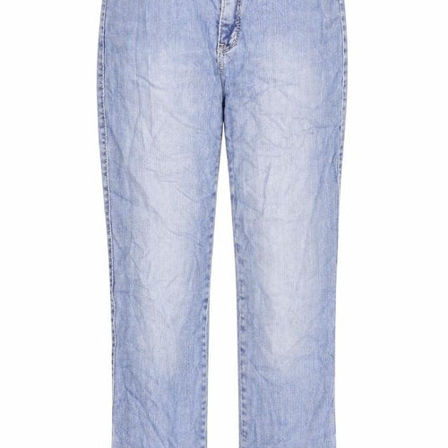 Flash Womens Blue   Straight Jeans Size 36 L30 in