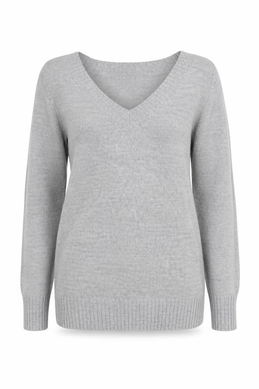 Front view of Terranova women’s grey jumper dress, size M