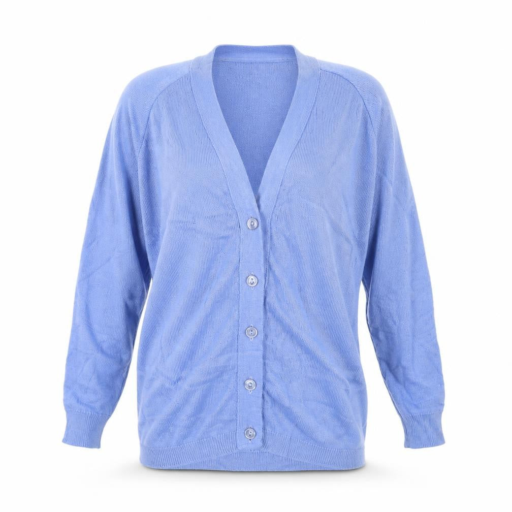 Heritage Dimension Womens Blue   Cardigan Jumper Size S