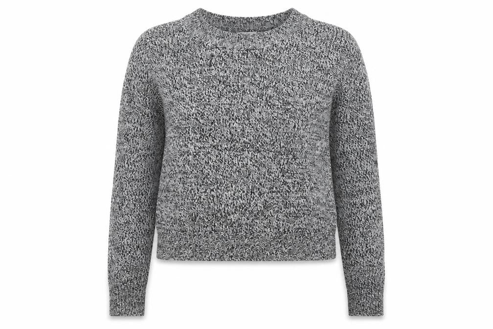 Front view of H&M women’s black jumper, size XS