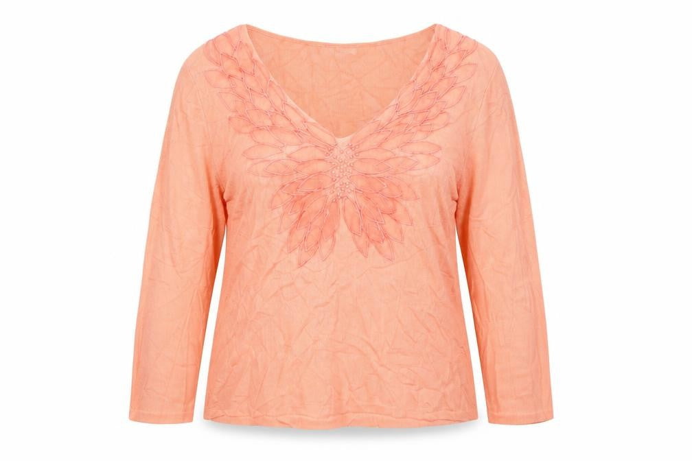 Kliss Womens Orange   Pullover Jumper Size 2XL