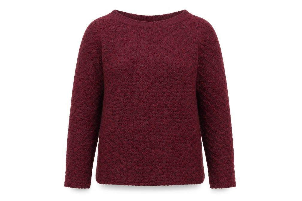 Front view of New Look women’s purple jumper, size S