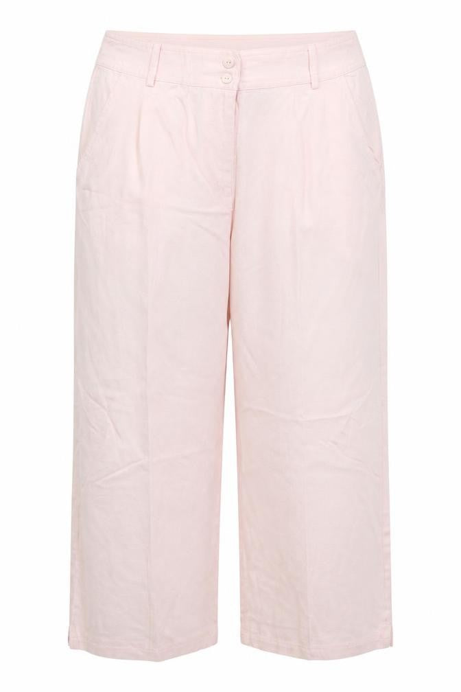 Gold Womens Pink   Trousers  Size 16 L25.5 in