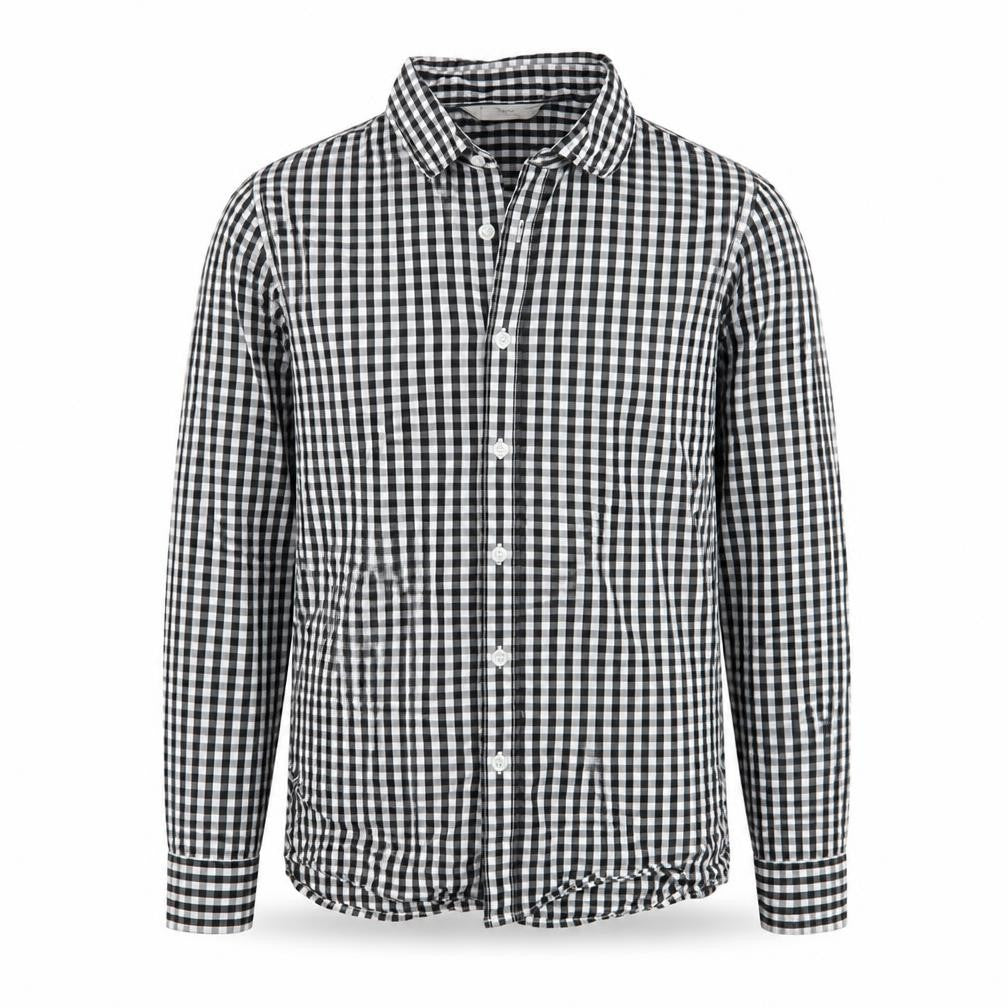 Mango Boys Gold Check Woven Basic Button-Up Size 10 Years