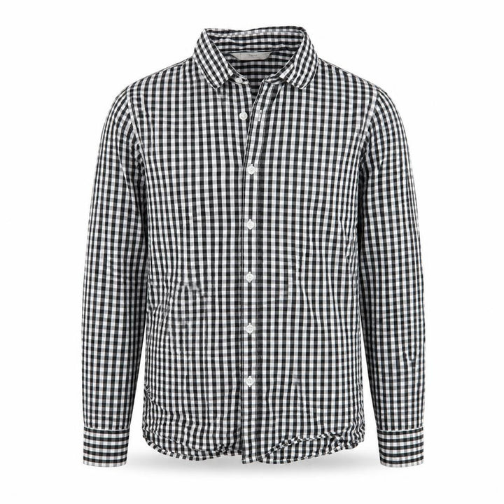 Mango Boys Gold Check Woven Basic Button-Up Size 10 Years