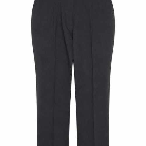 Damart Womens Grey  Rayon Trousers  Size 18 L27 in