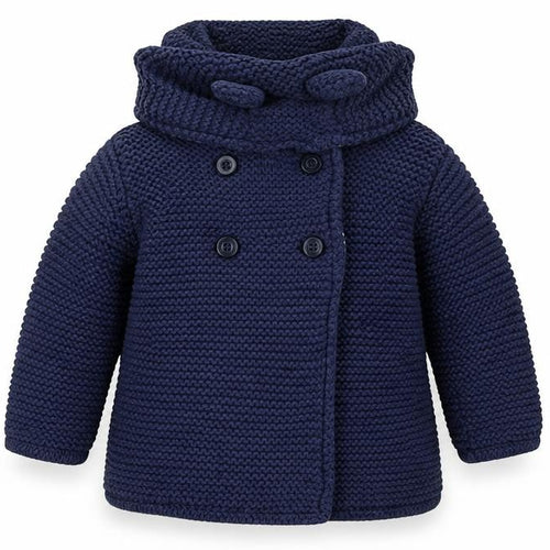 Marks and Spencer  Boys Blue   Cardigan Jumper Size 0-3 Months