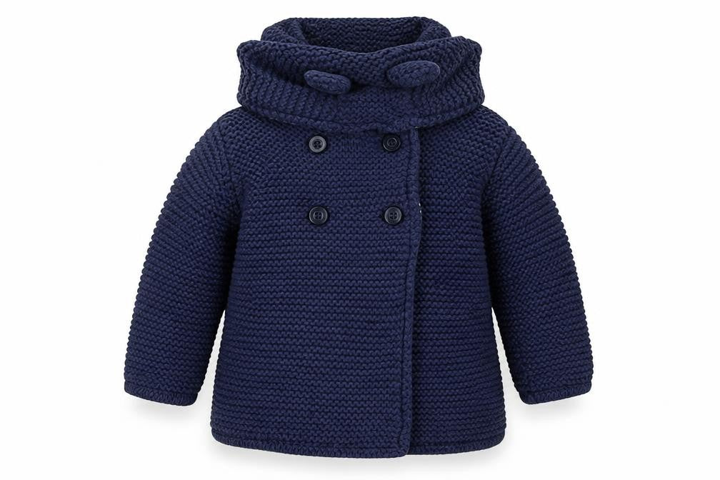 Marks and Spencer  Boys Blue   Cardigan Jumper Size 0-3 Months