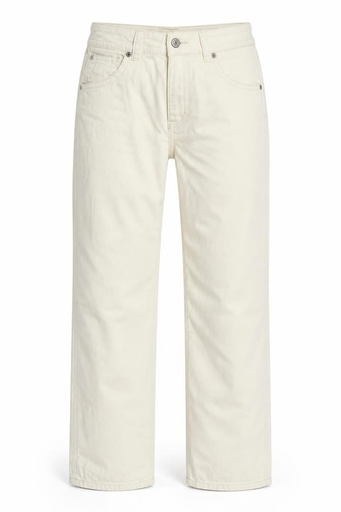 Now Womens White   Straight Jeans Size 10 L25 in