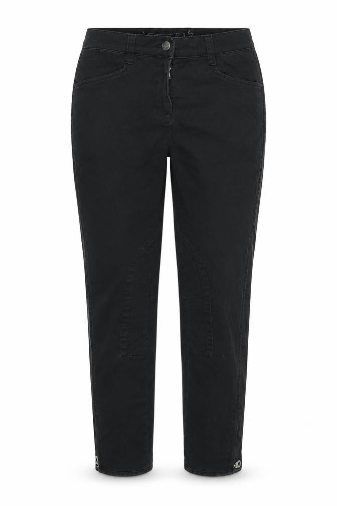 Benotti Womens Black  Denim Straight Jeans Size 8 L23 in