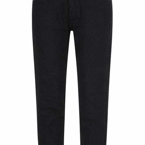 Denim & Co. Womens Black   Straight Jeans Size 34 L30 in