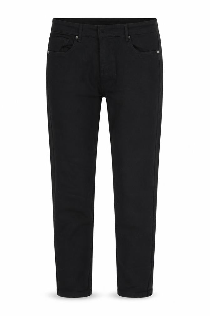Denim & Co. Womens Black   Straight Jeans Size 34 L30 in
