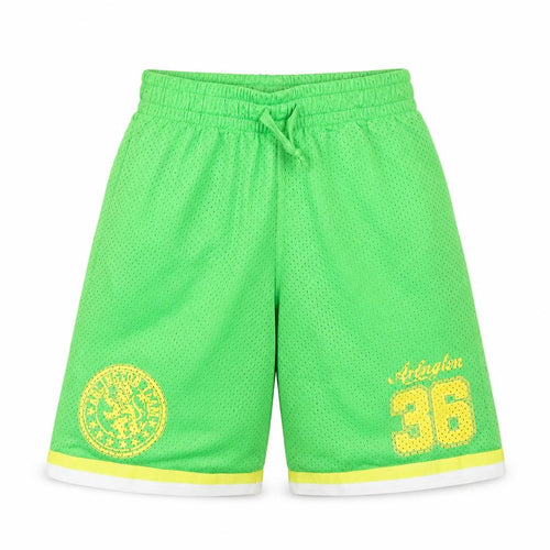 Rebel Boys Green   Sweat Shorts Size 11 Years
