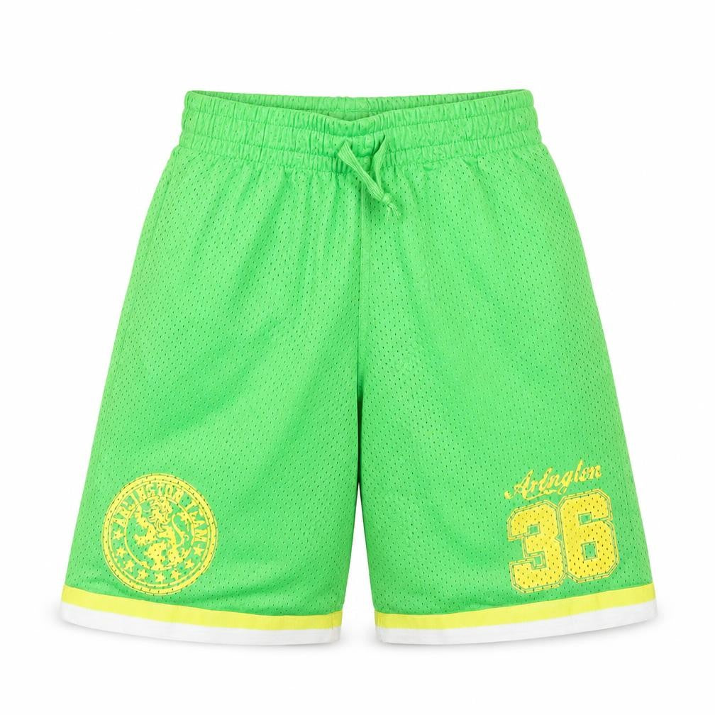 Rebel Boys Green   Sweat Shorts Size 11 Years