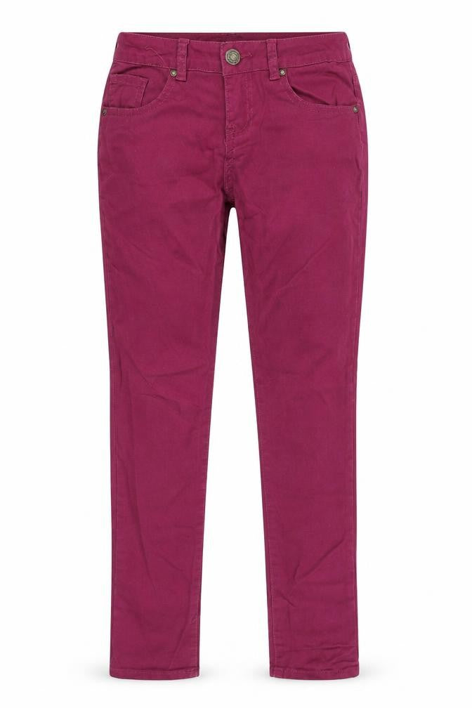 New Looh Girls Purple  Denim Skinny Jeans Size 14 Years