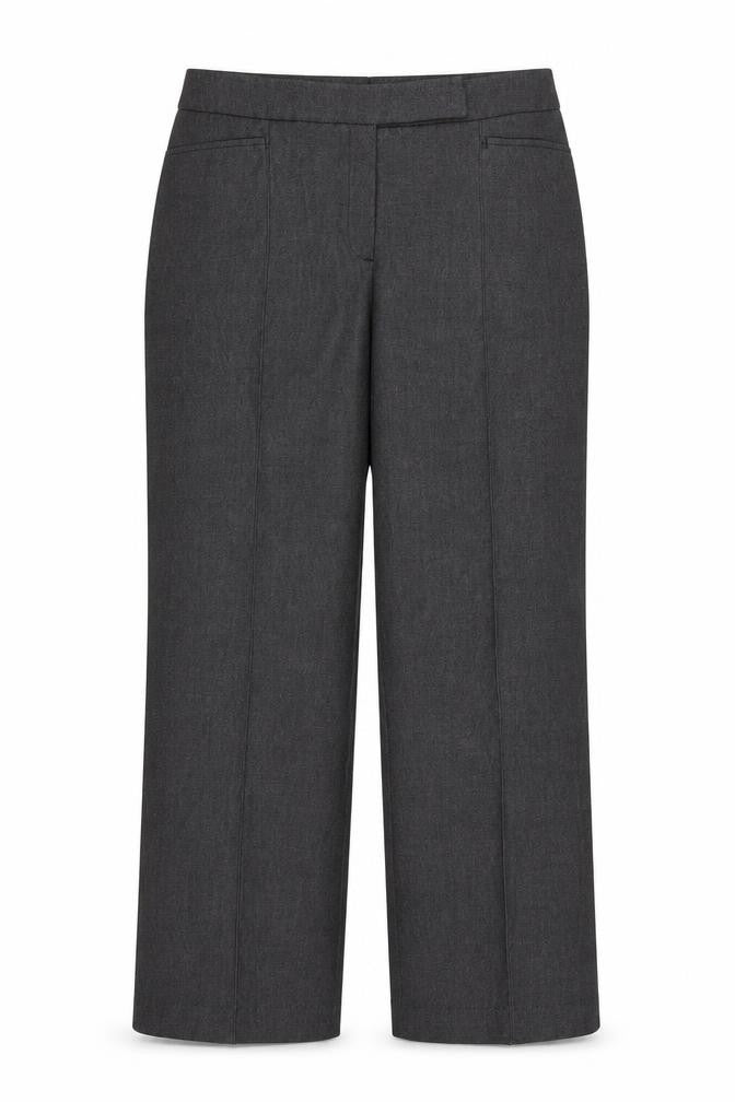 Debenhams Womens Grey Dress Pants Trousers Size 14 L29 in