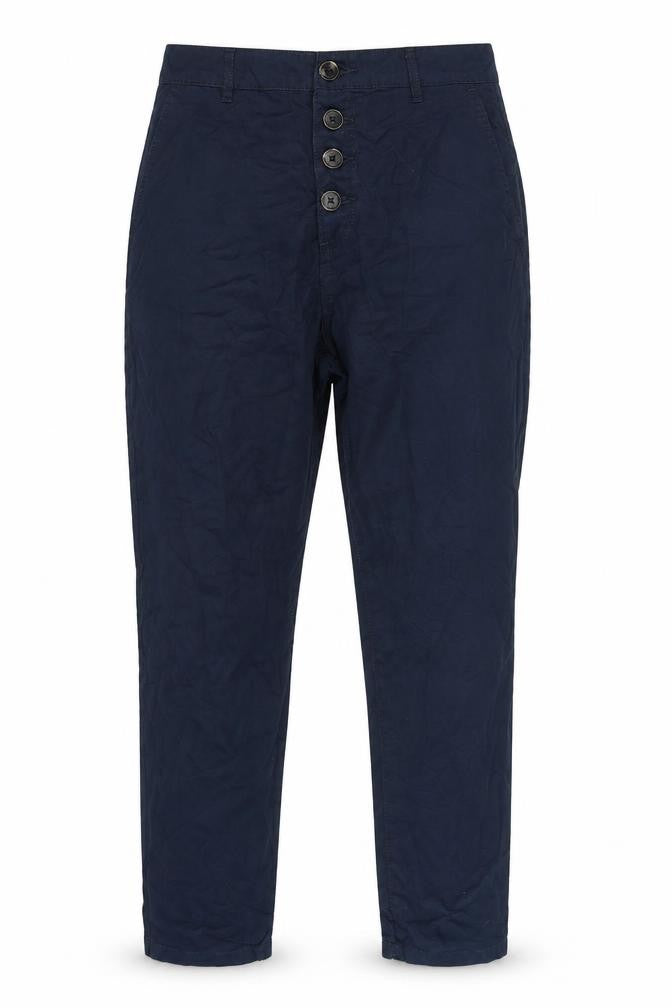Dobber Womens Blue   Chino Trousers Size 32 in L27 in