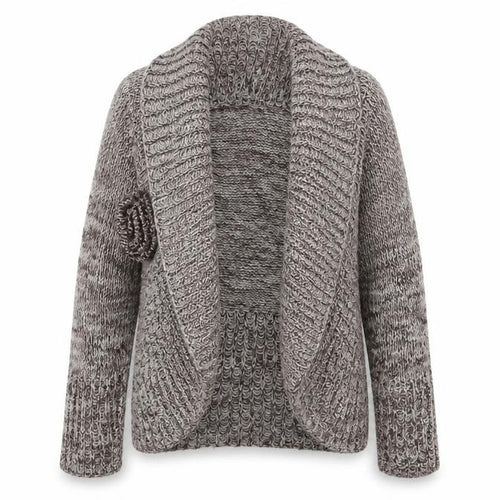 United Nations Womens Brown   Cardigan Jumper Size S