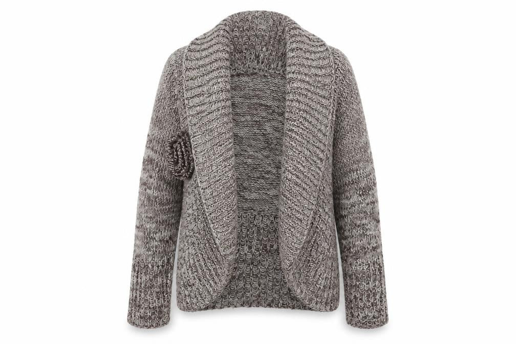 United Nations Womens Brown   Cardigan Jumper Size S