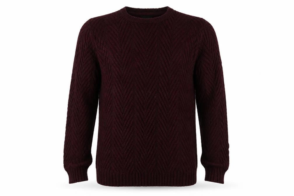 burton menswear Mens Red   Pullover Jumper Size S