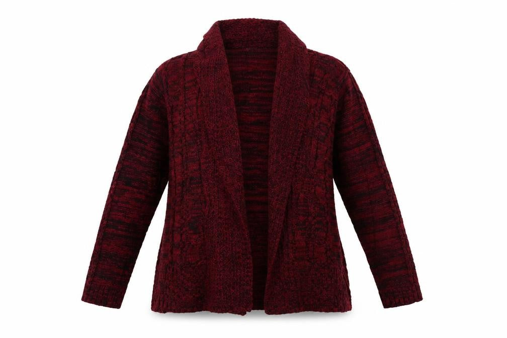 Jason Maxwell Womens Purple   Cardigan Jumper Size S