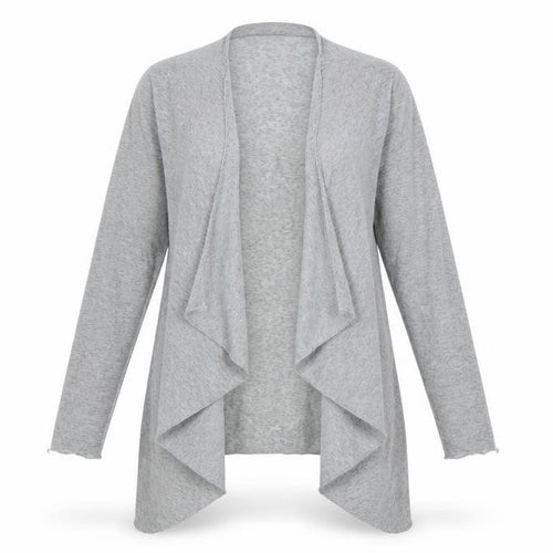 COTTON CLUB Womens Grey   Cardigan Jumper Size 12