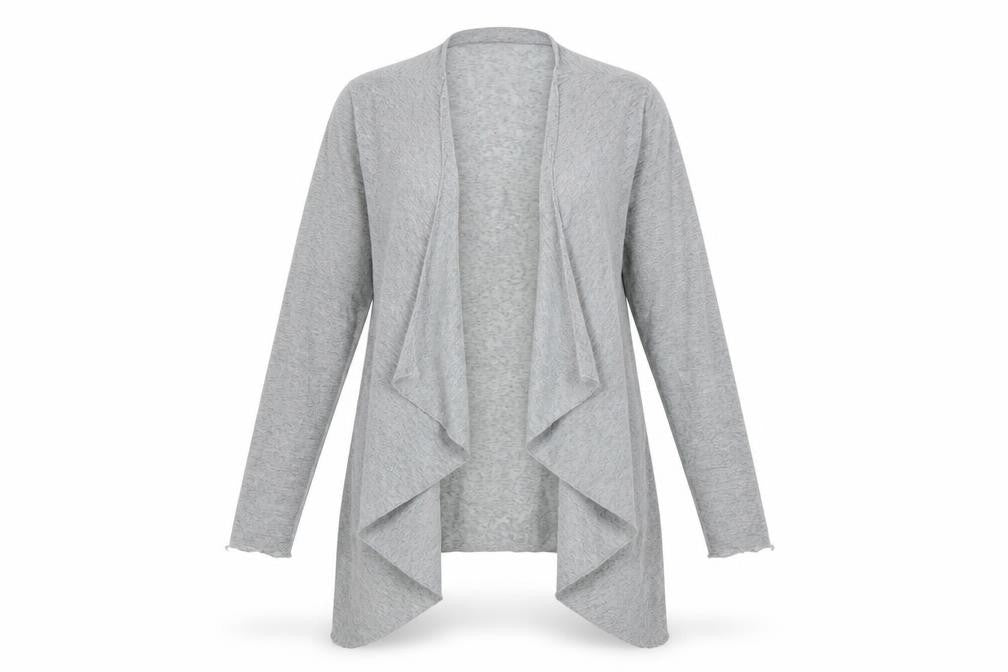 COTTON CLUB Womens Grey   Cardigan Jumper Size 12