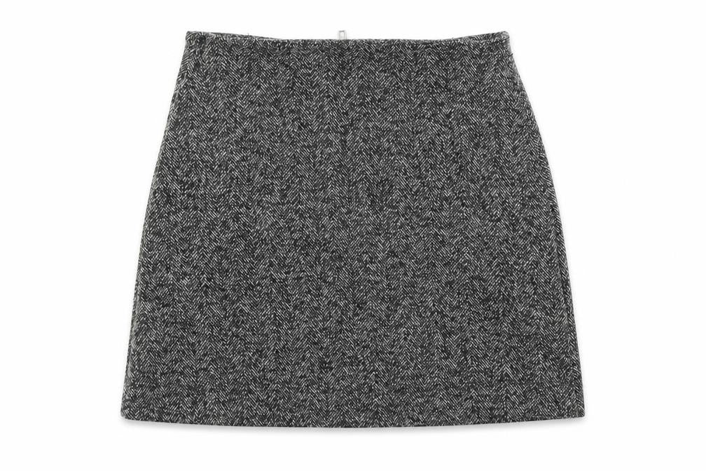 Topshop Womens Black   A-Line Skirt Size 6