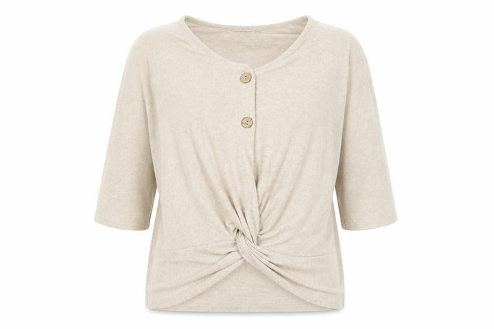 George Womens Beige Knit Pullover Jumper Size 10