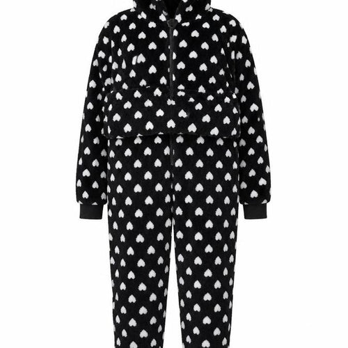 Primark Womens Black Polka Dot  Coverall Outfit/Set Size 6 L30 in