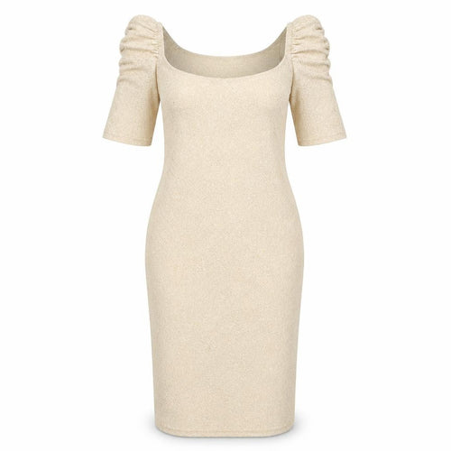 New Look Womens Beige   Pencil Dress  Size 14