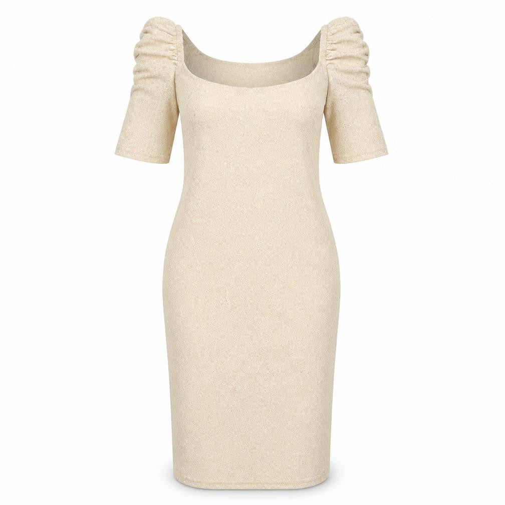 New Look Womens Beige   Pencil Dress  Size 14