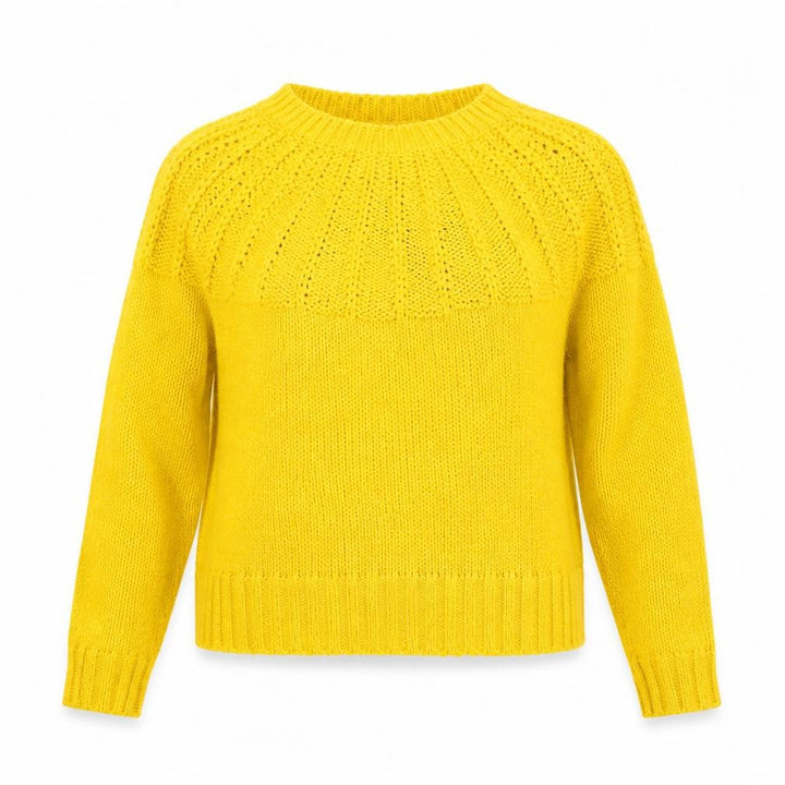 George Womens Yellow   Pullover Jumper Size S