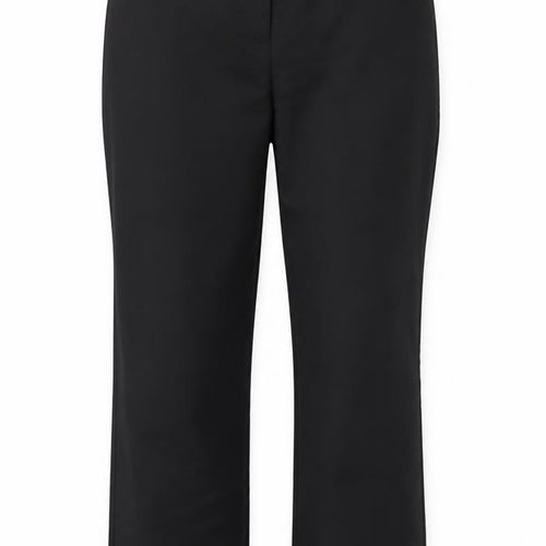 Preworn Womens Black   Trousers  Size 30 in L24 in