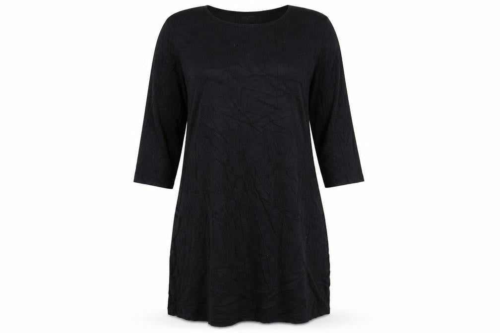 Front view of Next women’s black a-line, size UK 14