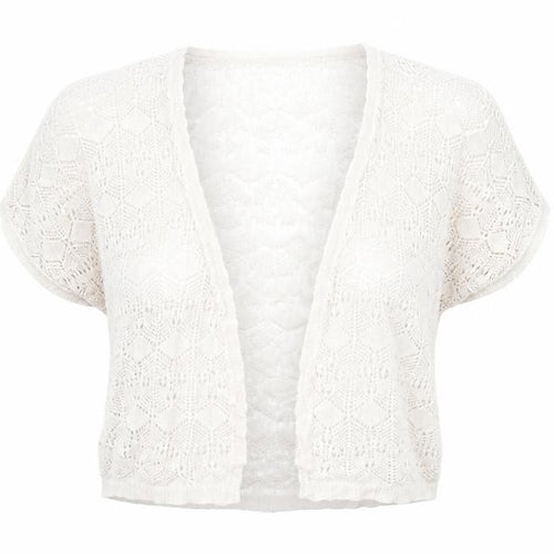 Topshop Womens Beige  Knit Cardigan Jumper Size 14