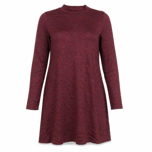 Divided by H&M Womens Red  Jersey Skater Dress  Size 10