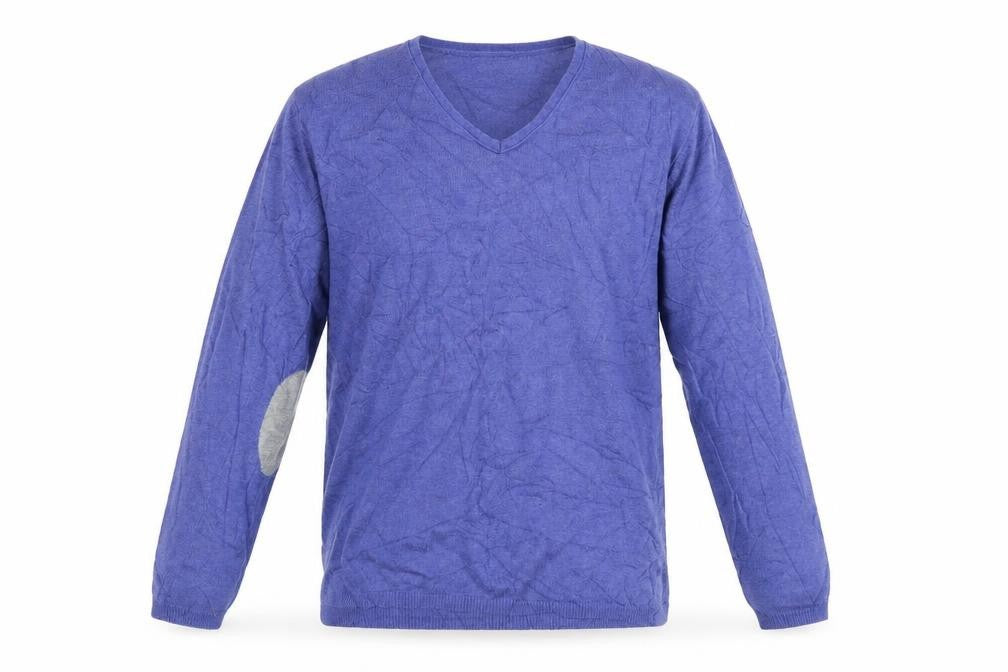Front view of Next boys’ blue jumper, size 11-12, years