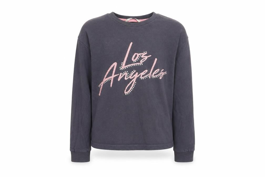 George Girls Blue   Pullover Sweatshirt Size 9-10 Years  - Los Angeles