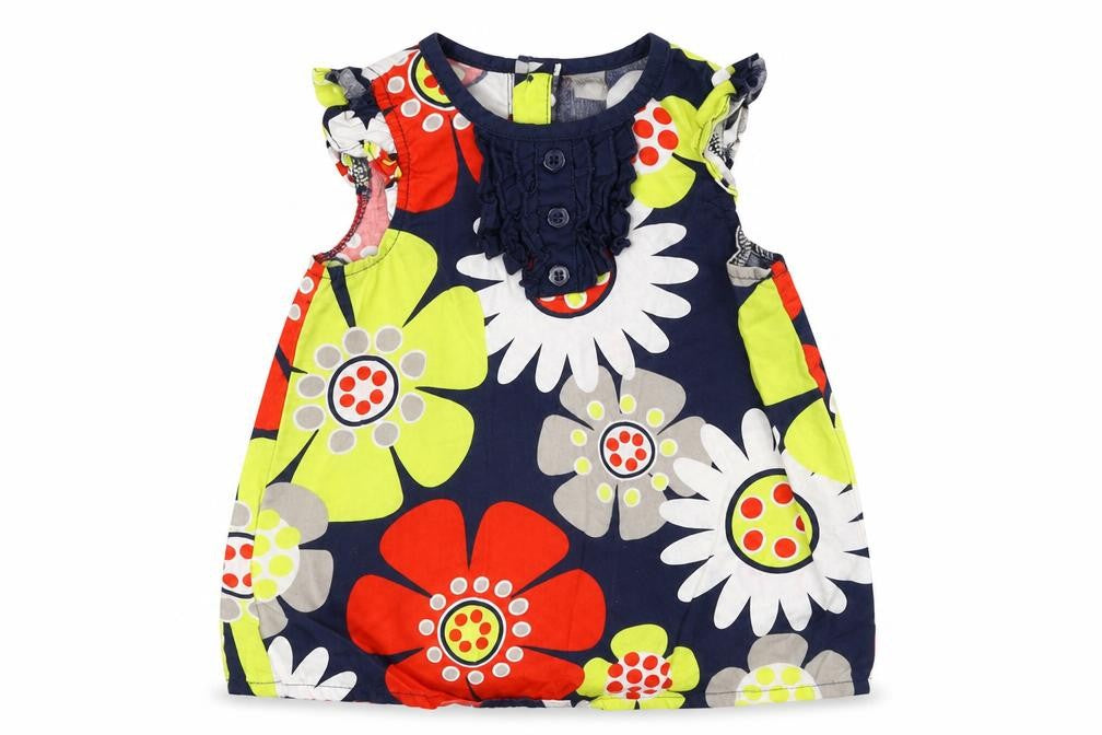 TU Girls Multicoloured Floral  Fit & Flare  Size 3-6 Months