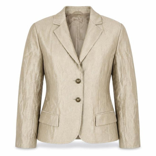Cavita Womens Gold   Gilet Blazer Size 10