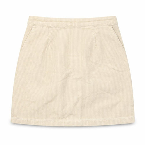 New Look Womens Beige  Corduroy A-Line Skirt Size 6