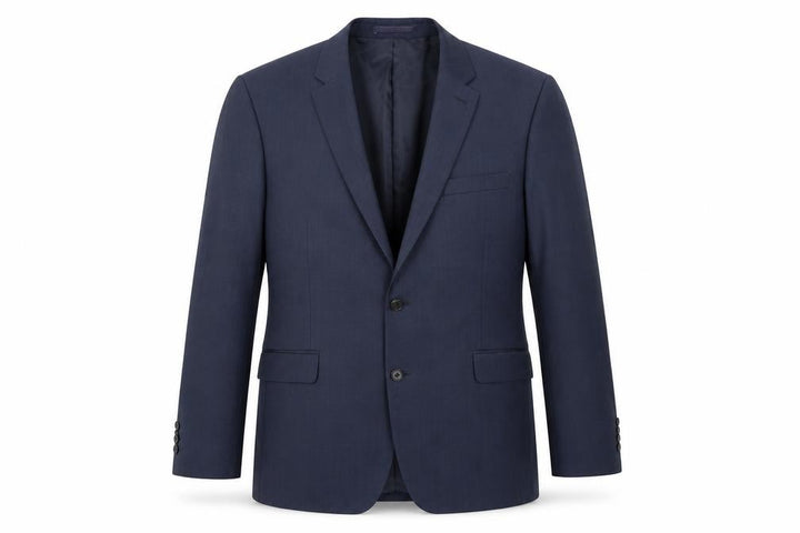 k.j Mens Blue Jacket Suit Jacket Size 44