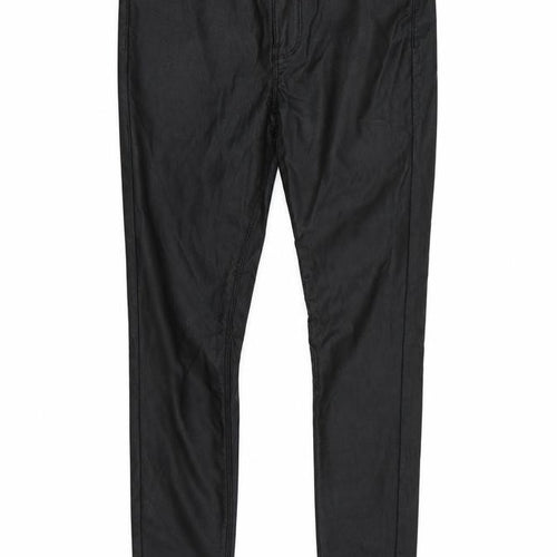 Denim Co Womens Black   Jegging Trousers Size 10 L28 in