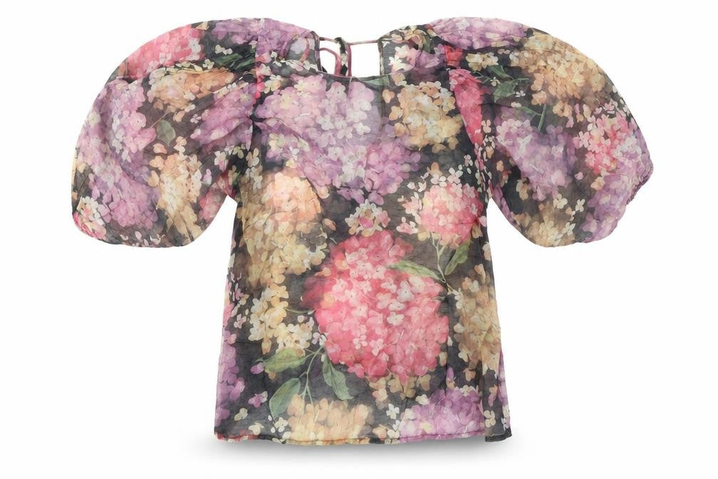 H&M Womens Multicoloured Floral  Basic Blouse Size S