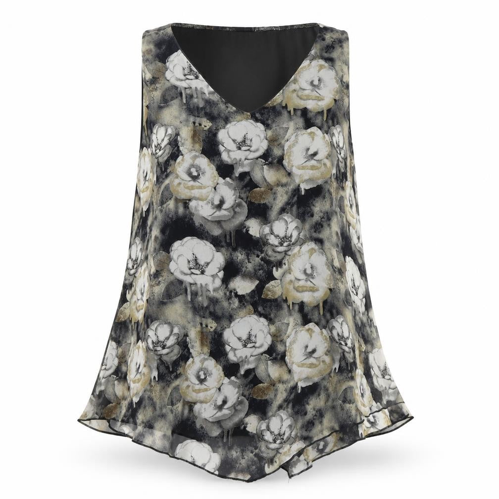 Izabel London Womens Multicoloured Floral  Wrap Blouse Size M  - Size M/L
